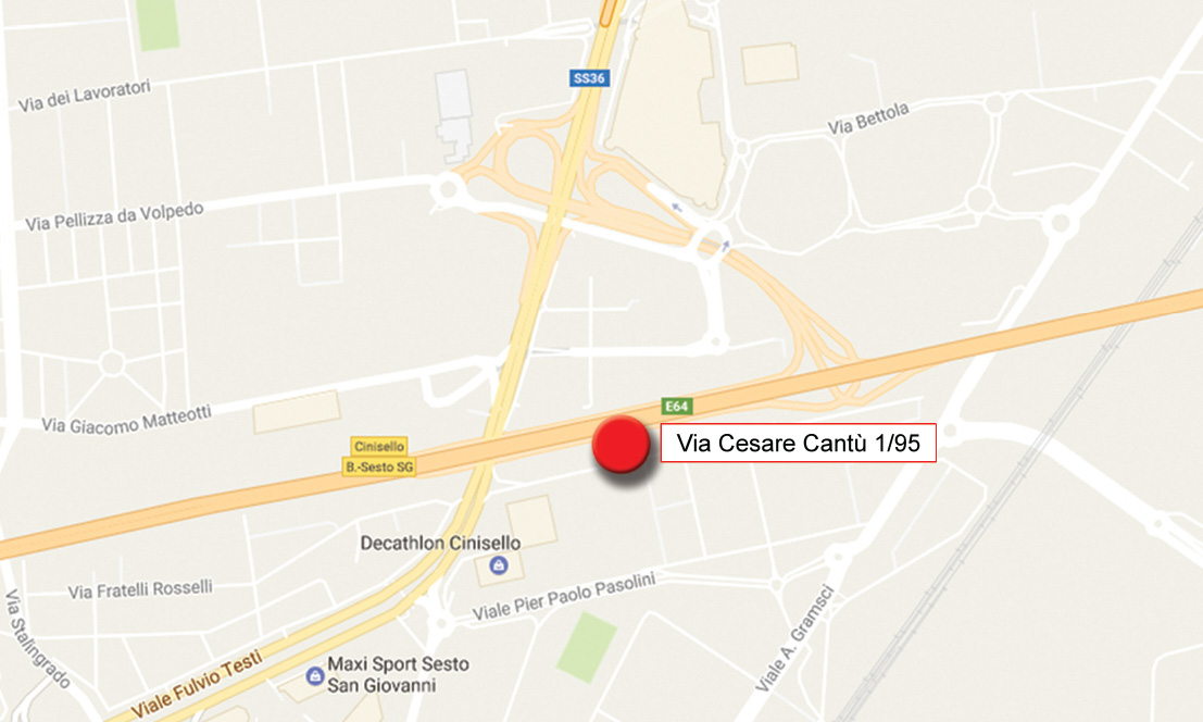 localizzazione Edificio in affitto a Cinisello Balsamo Milano
