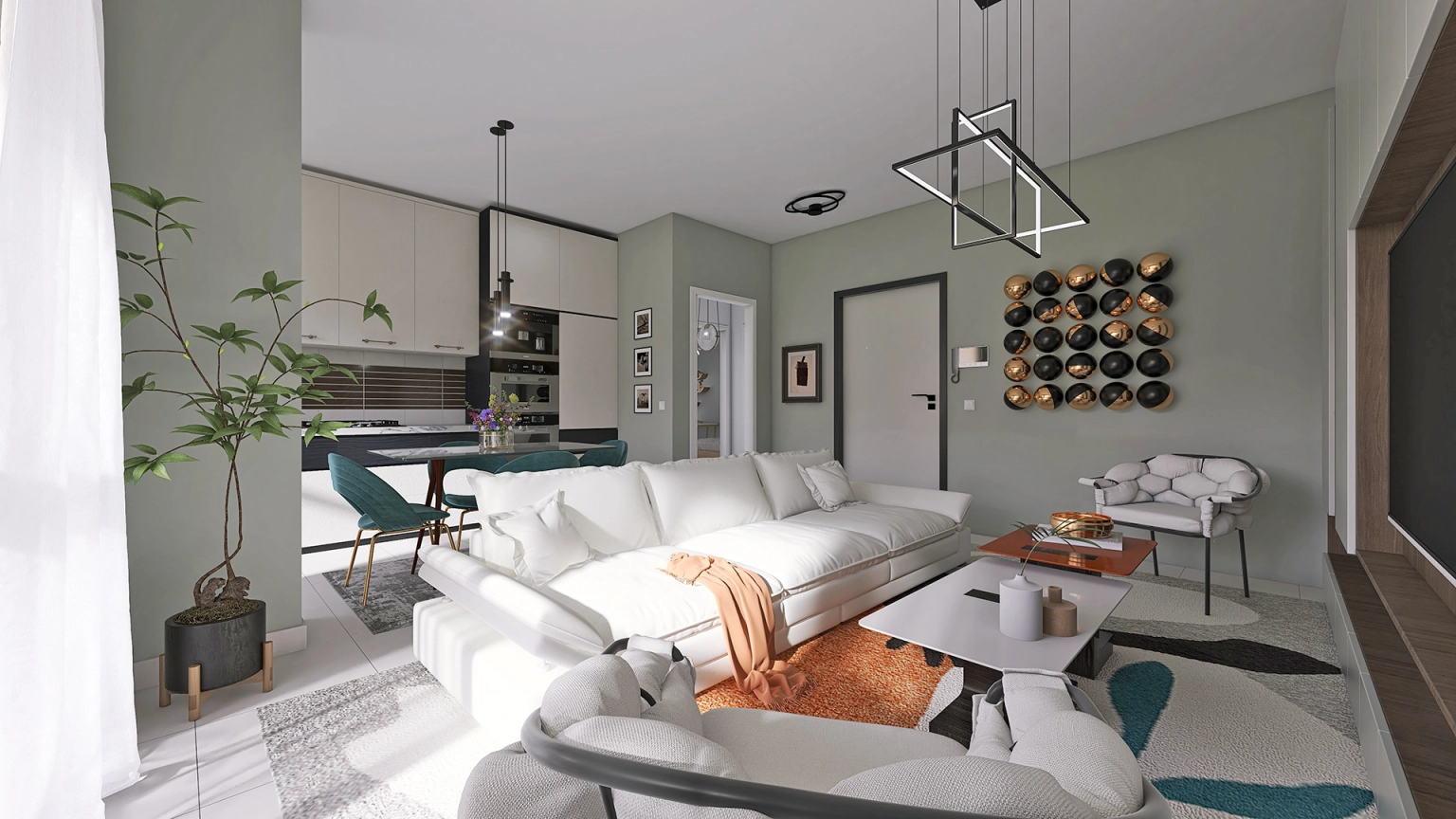 sala trilocale Z8 Deca Milano Sesto