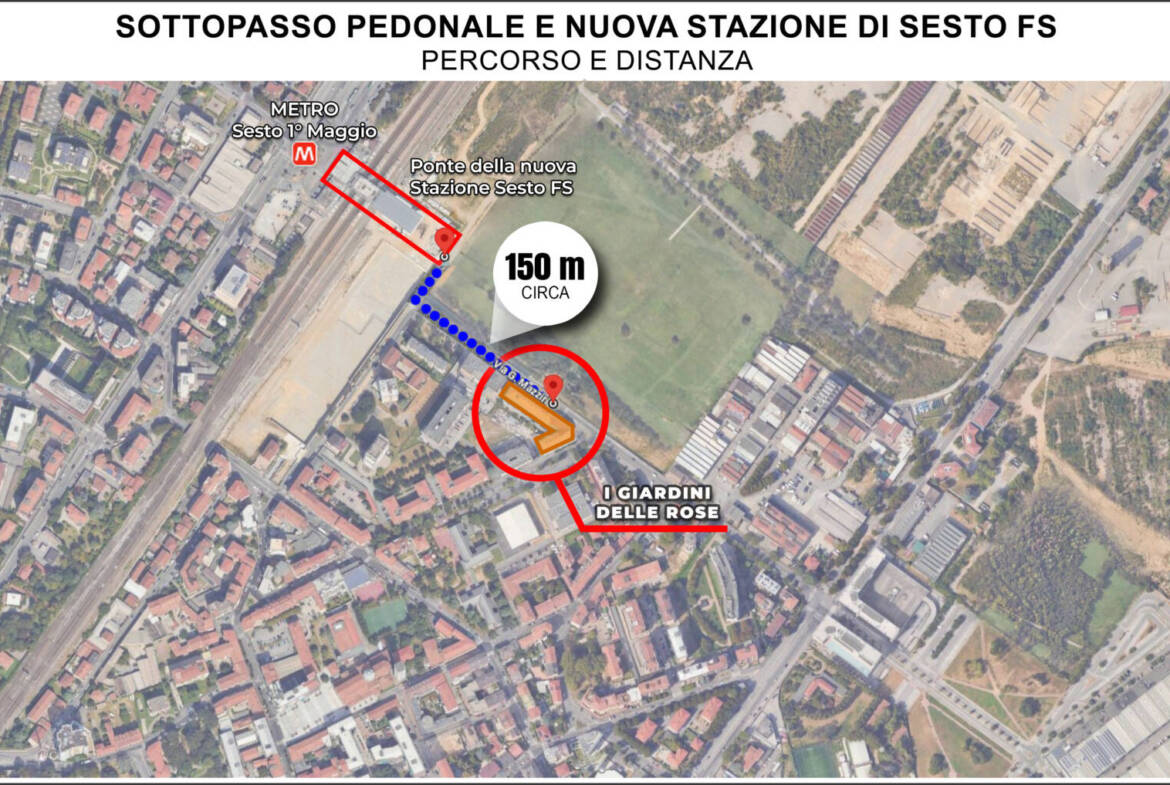 Triakis sottopasso M1 Milano sesto