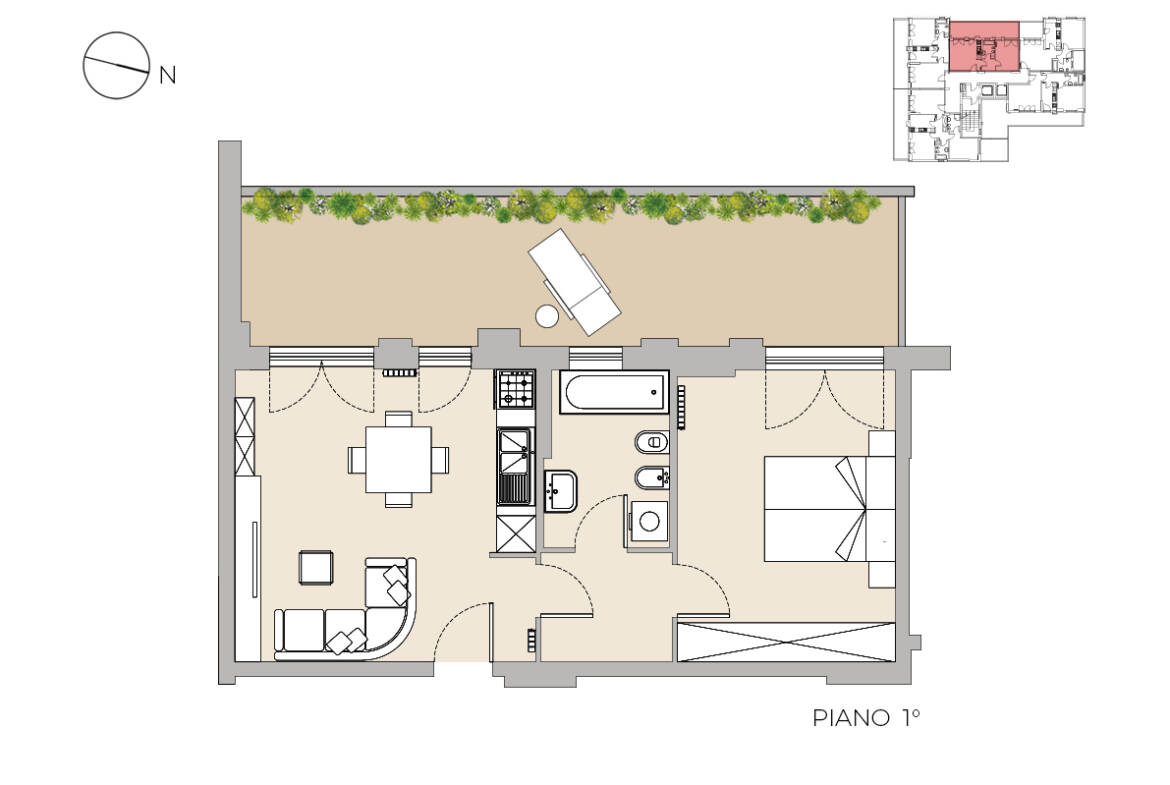 bilocale 2A Triakis int. 7